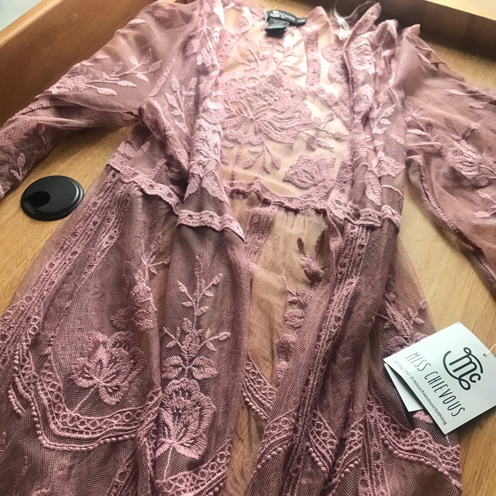 Pink Lace Cover